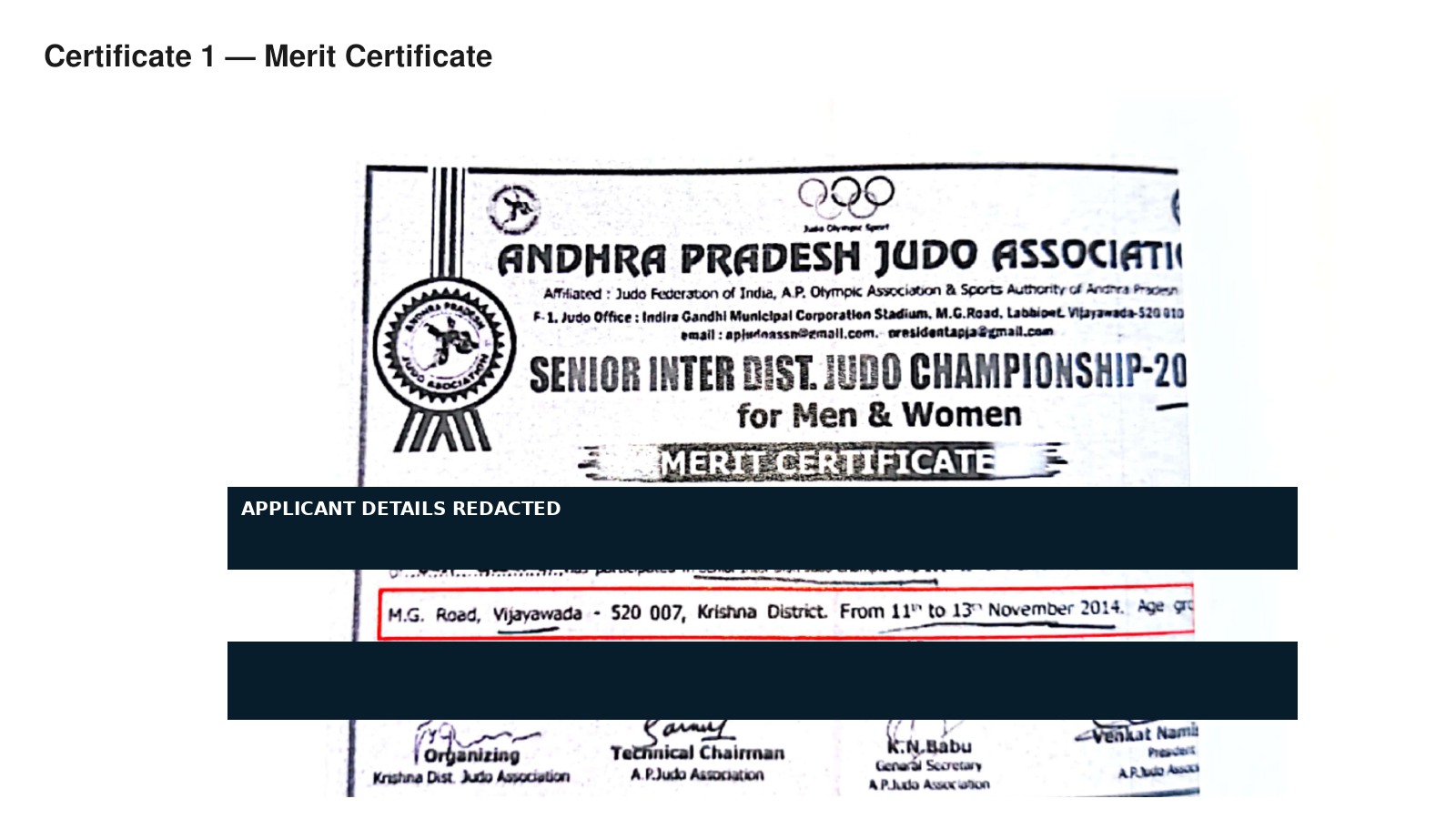 C2-E3 · Anonymised certificate set 1 · merit